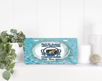 Fishing|License Plate
