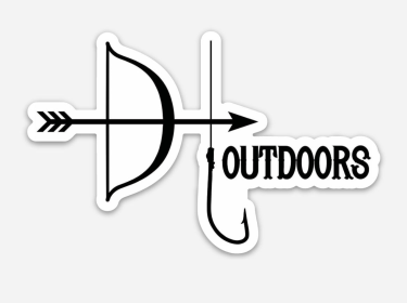 Arrow n' Hook Sticker