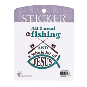 Sticker Fishing And A Whole Lot Of Jesus
