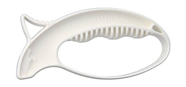 Lansky Fillet and Bait Knife Sharpener White Finger Guard & Thumb Rest