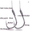 5Pack/50 Hooks Fishs Tool Tied Good Strong Horse Line Double Hook Pair Hook Fishs Hooks Fishing Gear Accessories Sub-line Hooks