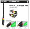 5pcs/lot Wood Balsa Fishing Float Shallow Water Ice Flotteur Peche Bobbers Wooden Fish Float Fishing Accessories Tackle