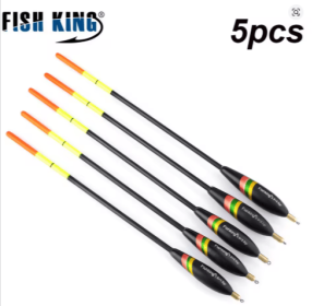 5pcs/lot Wood Balsa Fishing Float Shallow Water Ice Flotteur Peche Bobbers Wooden Fish Float Fishing Accessories Tackle