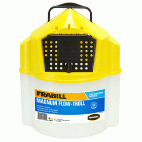 Frabill Magnum Flow Troll&reg; Shrimp Bucket - 10 Quart