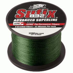 Sufix 832&reg; Advanced Superline&reg; Braid - 10lb - Low-Vis Green - 1200 yds