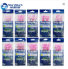 10pcs/bag Mackerel Feathers Noctilucine Bass Cod Freshwater Fishing Rigs Sea Tackle Treble Fishing Lures Sabiki Rigs