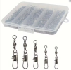 210pcs/set Fishing Swivels Snap by Ackibbik