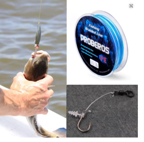 4 Strands 100M PE Braided Fishing Line
