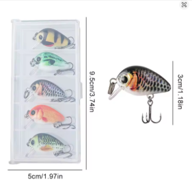 5pcs Mini Crankbait