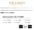 PURELURE SEABED 10FT 3.0m 3.3m 3.6m ML MH Spinning Rod