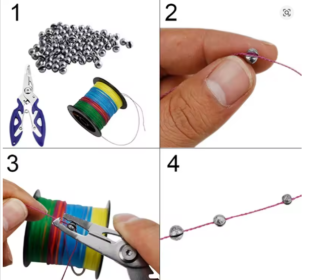 Lead Fishing Sinkers 205pcs