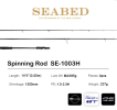 PURELURE SEABED 10FT 3.0m 3.3m 3.6m ML MH Spinning Rod
