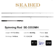 PURELURE SEABED 10FT 3.0m 3.3m 3.6m ML MH Spinning Rod