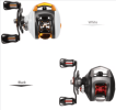 Lixada 12+1 Ball Bearings Baitcasting Reel Fishing Fly High Speed Fishing Reel with Magnetic Brake System