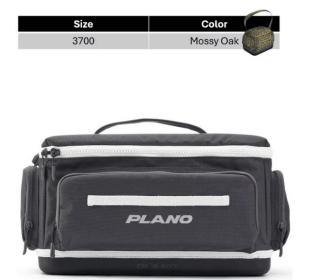Plano Weekend 3700 Tackle Bag, Cutting-Edge Fishing Tackle Bag, Mossy Oak Bottomlands