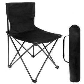 YSSOA Portable Folding Camping Chair with Carry Bag for Adults, Collapsible Anti-Slip Padded Oxford Cloth Stool for Beach, Hiking, Fishing, Garde
