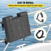 VEVOR T-Top Storage Bag, for 4 Type II Life Jackets, w/ a Boat Trash Bag, 600D Oxford Fabric Life Vests Storage Bag for Most T-Top Boats, Bimini Tops