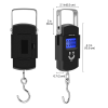 Portable Fish Scale Travel LCD Digital Hanging Luggage Electronic