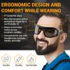 Stylish Safety Glasses for Women, Pack of 12 Smoked Anti Fog Safety Glasses For Men, One Size Polycarbonate Lab Safety Goggles, Anti-Scratch Eye Prote