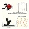 11pcs fish shooting set, iron catapult fishing slingshot scroll - high-power slingshot fishing gear and shooting ability - long-lasting performance an