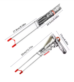 1-5pcs Automatic Fishing Rod bracket holders (Color: 2pcs)