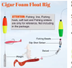 100Pcs Catfish Fishing float Slip Bobbers