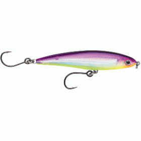 Rapala X-Rap® Twitchin’ Minnow (Color: Purple Chartruese, size: 4")