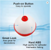 10Pcs Fishing Bobbers Hard ABS