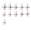 10pcs/lot 3 Way Fishing Swivels Connector Bearing Barrel Rolling Hooks Cross Line Barrel Swivels Connector Fishhook Carp Pesca