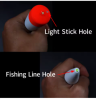 12pcs Saltwater Fishing EVA Foam Inline Bobber Floats