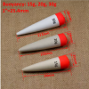 12pcs Saltwater Fishing EVA Foam Inline Bobber Floats