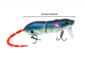 15.5CM Mouse Lure Artificial Plastic Mouse Fishing Lure Swimbait Rat Pike Bass Minnow Floatingbaits Fishing Tackle Accessories