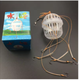 1PCS Fishing Hooks Explosion Baits Cage (size: 13 SIZE)