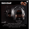 SEASIR Cast X2 Baitcasting Reel 7.3:1 Hybrid Ceramic Bearing Carbon Fiber Washer Dual Bearing System N52 Brake Fishing Reels