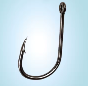200Pcs Fishing Hooks Eyed Circle Jighead Hook (model number: Number)