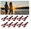20pcs Crawfish Artificial Bait Shrimp Lobster Claw