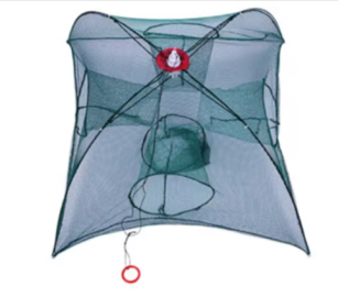 24/20/16/12/10/8/6/4 Holes Portable Fishing Net (Color: 4 HOLES)