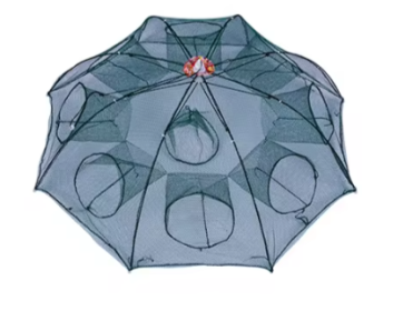 24/20/16/12/10/8/6/4 Holes Portable Fishing Net (Color: 4 HOLES)