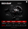 SEASIR Cast X2 Baitcasting Reel 7.3:1 Hybrid Ceramic Bearing Carbon Fiber Washer Dual Bearing System N52 Brake Fishing Reels