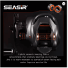 SEASIR Cast X2 Baitcasting Reel 7.3:1 Hybrid Ceramic Bearing Carbon Fiber Washer Dual Bearing System N52 Brake Fishing Reels