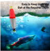 3pcs Fishing Weighted Bobbers Cigar Foam