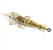 4/10PCS Fake Shrimp Road Bait with Hooks