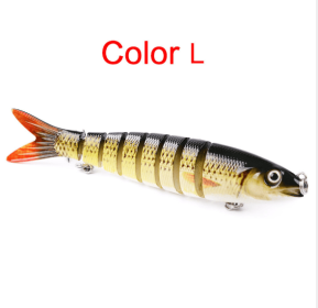Pike Fishing Lures Artificial Multi Jointed Sections Hard Bait (Option: L)