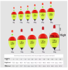 5Pcs EVA Luminous Fishing Night F