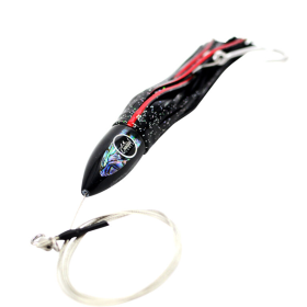 Yoko Ono (Color: black, size: 9in Rig Troll Weight)