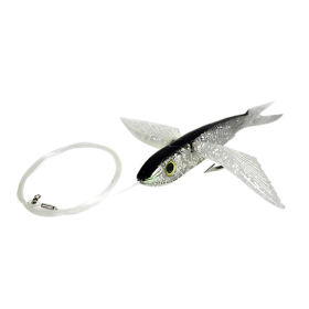 Flying Fish (Color: black, size: 7in Rigged)