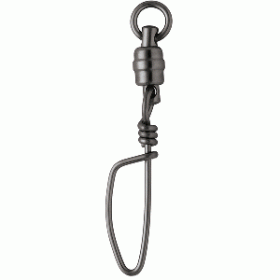 VMC BSHBSWR Black Stainless Steel Heavy-Duty Ball Bearing Swivel (Color: #6, Option: 1-Pack, size: 320Lb)