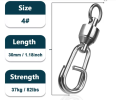 9KM Fishing Swivels Snap