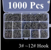 Fishing Hooks Set High Carbon Steel