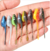 Rosewood Crappie Minnow Shad Soft Baits